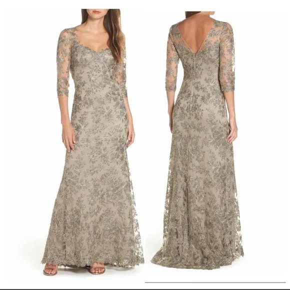 Tadashi Shoji Dresses Tadashi Shoji Corded Embroidered Lace